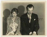 6h283 DOCTOR'S SECRET 8x10.25 still 1929 moody portrait of John Loder & Ruth Chatterton, lost film!