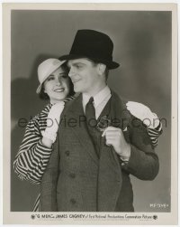 6h385 G-MEN 8x10.25 still 1935 James Cagney showing his badge by pretty Margaret Lindsay!
