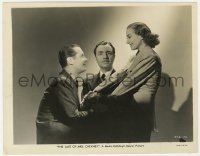 6h544 LAST OF MRS. CHEYNEY 8x10.25 still 1937 William Powell between Joan Crawford & Robert Montgomery