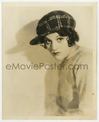 6h556 LILLIAN ROTH 8x10 still 1930 the tragic singer wearing boy's outfit & oversized cap by Dyar!