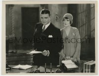 6h573 LOVE DOCTOR 8x10 key book still 1929 close up of June Collyer staring at Richard Dix!