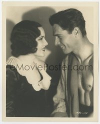 6h595 MAN I LOVE deluxe 8x10 still 1929 Mary Brian smiling at barechested boxer Richard Arlen!
