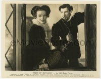 6h626 MARY OF SCOTLAND 8x10.25 still 1936 c/u of Katharine Hepburn & John Carradine by window!