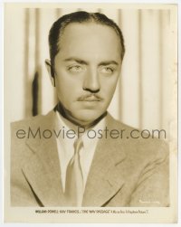 6h708 ONE WAY PASSAGE 8x10.25 still 1932 c/u of somber William Powell, who loves doomed Francis!