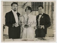 6h717 PAUL MUNI/LUISE RAINER/FRANK CAPRA 7x9.25 news photo 1937 Best Actor, Actress & Director!