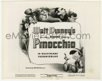 6h736 PINOCCHIO 8x10.25 still 1939 Disney cartoon classic, ultra rare advertising artwork!