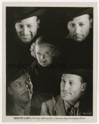 6h803 SATAN MET A LADY 8x10.25 still 1936 cool montage of Warren William surrounding Bette Davis!