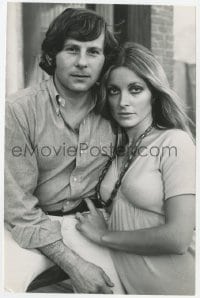 6h815 SHARON TATE/ROMAN POLANSKI 6x9.25 still 1968 close portrait of the celebrity couple!