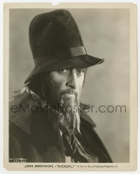 6h866 SVENGALI 8x10.25 still 1931 best portrait of creepy John Barrymore in striking make-up!
