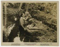 6h870 TARZAN & THE HUNTRESS 8x10.25 still 1947 romantic scene of Johnny Weissmuller & Brenda Joyce!