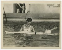 6h873 TARZAN THE APE MAN candid 8x10 still 1932 Weissmuller & Merkel in pool by Clarence S. Bull!