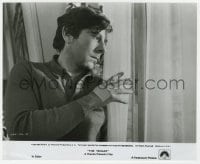 6h881 TENANT 8x10 still 1976 close up of paranoid Roman Polanski peering out window at neighbors!