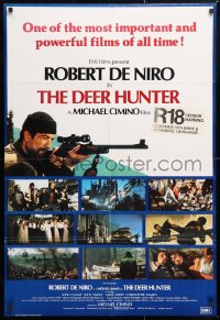 6j256 DEER HUNTER English 1sh 1979 Michael Cimino classic, Robert De Niro, different photo montage!