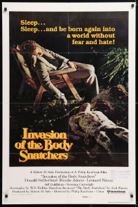 6j453 INVASION OF THE BODY SNATCHERS style B int'l 1sh 1978 Kaufman remake, cool & different!