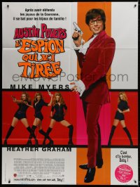 6k540 AUSTIN POWERS: THE SPY WHO SHAGGED ME French 1p 1999 Mike Myers & sexy Heather Graham!