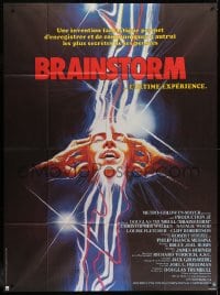 6k570 BRAINSTORM French 1p 1983 Christopher Walken, Natalie Wood, the ultimate experience!