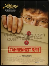 6k642 FAHRENHEIT 9/11 French 1p 2004 Michael Moore documentary about September 11, 2001!