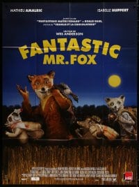 6k644 FANTASTIC MR. FOX French 1p 2010 Wes Anderson stop-motion, George Clooney, Meryl Streep!