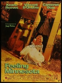 6k646 FEELING MINNESOTA French 1p 1996 Keanu Reeves, sexy Cameron Diaz, Vincent D'Onofrio