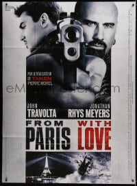 6k663 FROM PARIS WITH LOVE French 1p 2010 Pierre Morel, John Travolta, Jonathan Rhys Meyers!