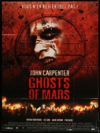 6k672 GHOSTS OF MARS French 1p 2001 John Carpenter directed horror/sci-fi, cool different image!