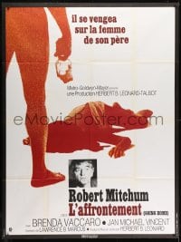 6k679 GOING HOME French 1p 1973 ex-con Robert Mitchum's son wants to see him hang!