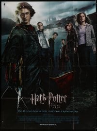6k704 HARRY POTTER & THE GOBLET OF FIRE French 1p 2005 Daniel Radcliffe, Emma Watson, Rupert Grint