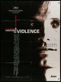 6k710 HISTORY OF VIOLENCE French 1p 2005 David Cronenberg, super close up of Viggo Mortensen!