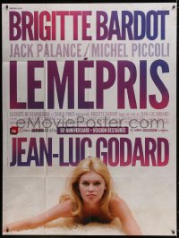 6k766 LE MEPRIS French 1p R2013 Jean-Luc Godard, different image of sexy naked Brigitte Bardot!