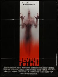 6k866 PSYCHO French 1p 1999 Hitchcock re-make, cool image of victim behind shower curtain!