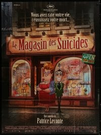 6k928 SUICIDE SHOP advance French 1p 2012 Les magasin des suicides, animated musical, great cartoon art!