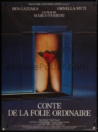 6k935 TALES OF ORDINARY MADNESS French 1p 1981 Ben Gazzara, Ornella Muti, sexy & bizarre artwork!