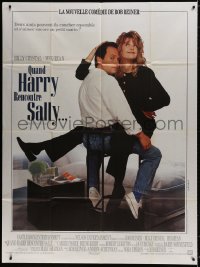 6k984 WHEN HARRY MET SALLY French 1p 1989 Billy Crystal & Meg Ryan, directed by Rob Reiner!