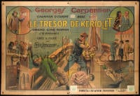 6k513 LE TRESOR DE KERIOLET French 2p 1920 art of French boxer/WWI pilot Georges Carpentier, rare!