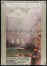 6k403 NOSTALGHIA Italian 1p 1983 Russian Andrei Tarkovsky's Nostalghia, Oleg Yankovsky