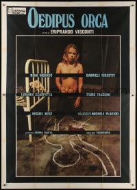 6k224 OEDIPUS ORCA Italian 2p 1977 kidnapped woman has flashbacks from her ordeal, Visconti!