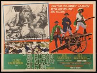6k076 GOOD, THE BAD & THE UGLY Mexican LC 1969 Clint Eastwood, Eli Wallach, Sergio Leone classic!