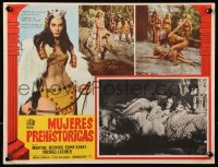6k108 PREHISTORIC WOMEN Mexican LC 1966 Hammer fantasy, Martine Beswick, Ronay, sexy cavewomen!