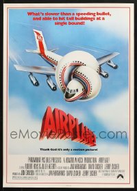 6m277 LOT OF 10 UNFOLDED AIRPLANE 17X24 SPECIAL POSTERS 1980 Zucker, classic screwball comedy!