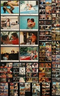 6m148 LOT OF 205 MINI LOBBY CARDS 1960s-1980s great scenes from a variety of different movies!