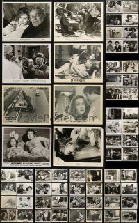 6m179 LOT OF 86 8X10 STILLS 1960s-1970s great scenes from a variety of different movies!