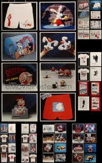 6m181 LOT OF 83 WHO FRAMED ROGER RABBIT COLOR PROMOTIONAL TIE-IN 8X10 PHOTOS 1988 toys & more!