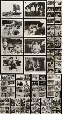 6m164 LOT OF 138 8X10 STILLS 1960s-1970s great scenes from a variety of different movies!