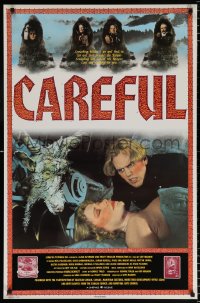 6p039 CAREFUL Canadian 1sh 1992 Kyle McCulloch, Gosia Dobrowski, wild images!