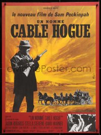 6p751 BALLAD OF CABLE HOGUE French 23x30 1970 Sam Peckinpah, Robards & sexy Stella Stevens!