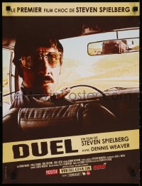 6p918 DUEL French 16x21 R2008 Steven Spielberg, wacky different killer vehicle image!