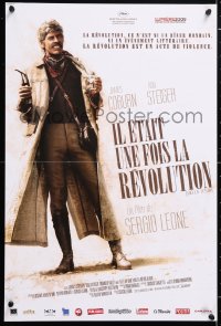6p921 FISTFUL OF DYNAMITE French 16x24 R2009 Sergio Leone, different full-length image of James Coburn!