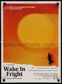 6p995 WAKE IN FRIGHT French 15x21 R2014 Ted Kotcheff Australian Outback creepy cult classic!