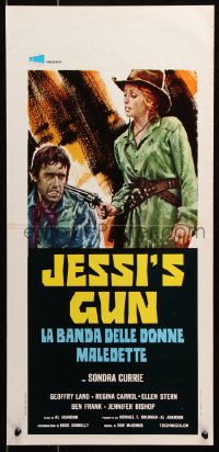 6p684 JESSI'S GIRLS Italian locandina 1975 Sondra Currie, they fought dirty and loved hard!