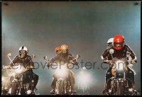6r244 HONDA POWER 25x37 Italian commercial poster 1972 several riders on Honda motorcycles!